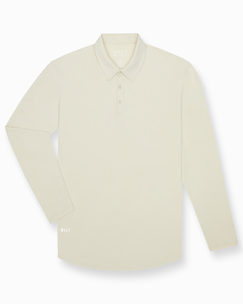 Drop-Cut Long Sleeve: LUX Polo Custom 3-pack