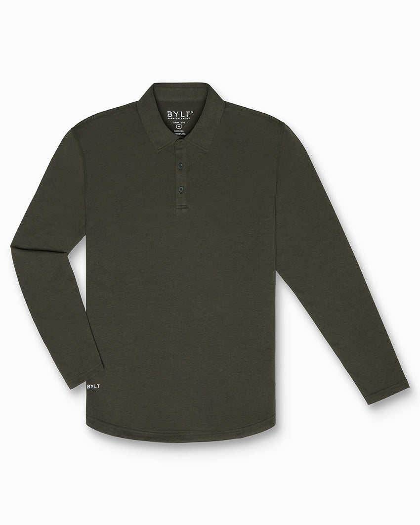 Signature Long Sleeve Polo