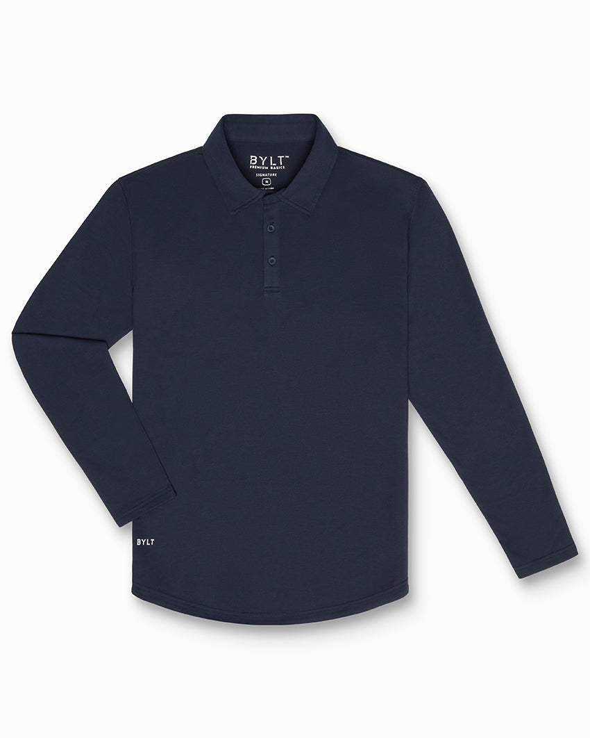 Signature Long Sleeve Polo