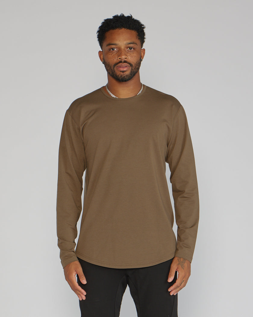 Drop-Cut Long Sleeve: BYLT Signature