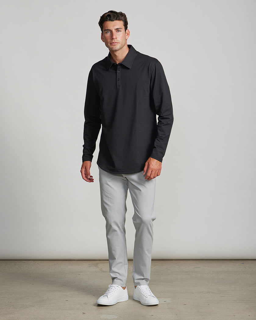 Signature Long Sleeve Polo