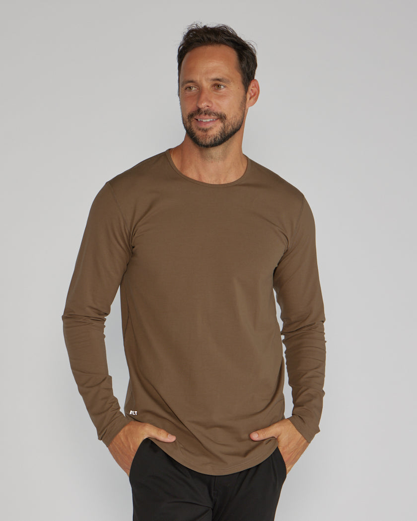 Drop-Cut Long Sleeve: LUX