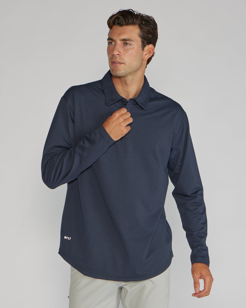 Signature Long Sleeve Polo