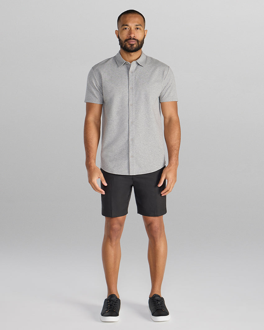 LUX Short Sleeve Button Down