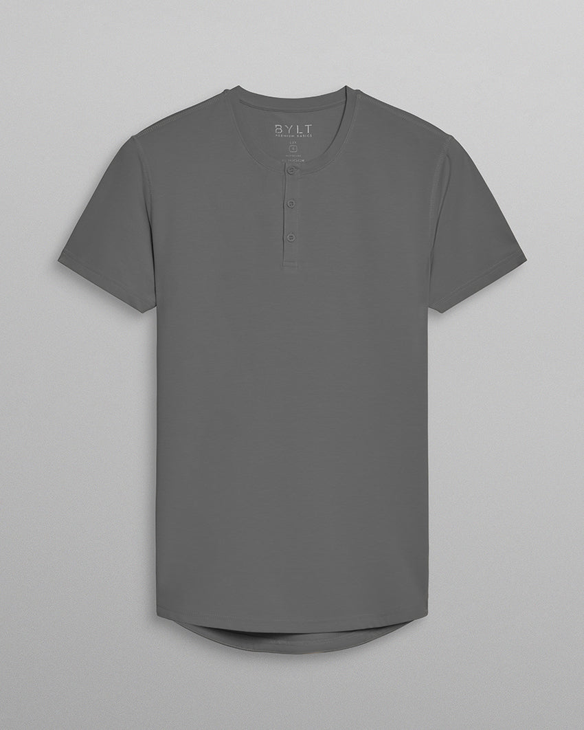 Henley Drop-Cut: LUX Custom 3 Pack