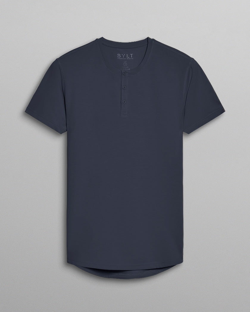 Henley Drop-Cut: LUX Custom 3 Pack