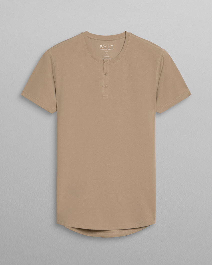 Henley Drop-Cut: LUX Custom 3 Pack