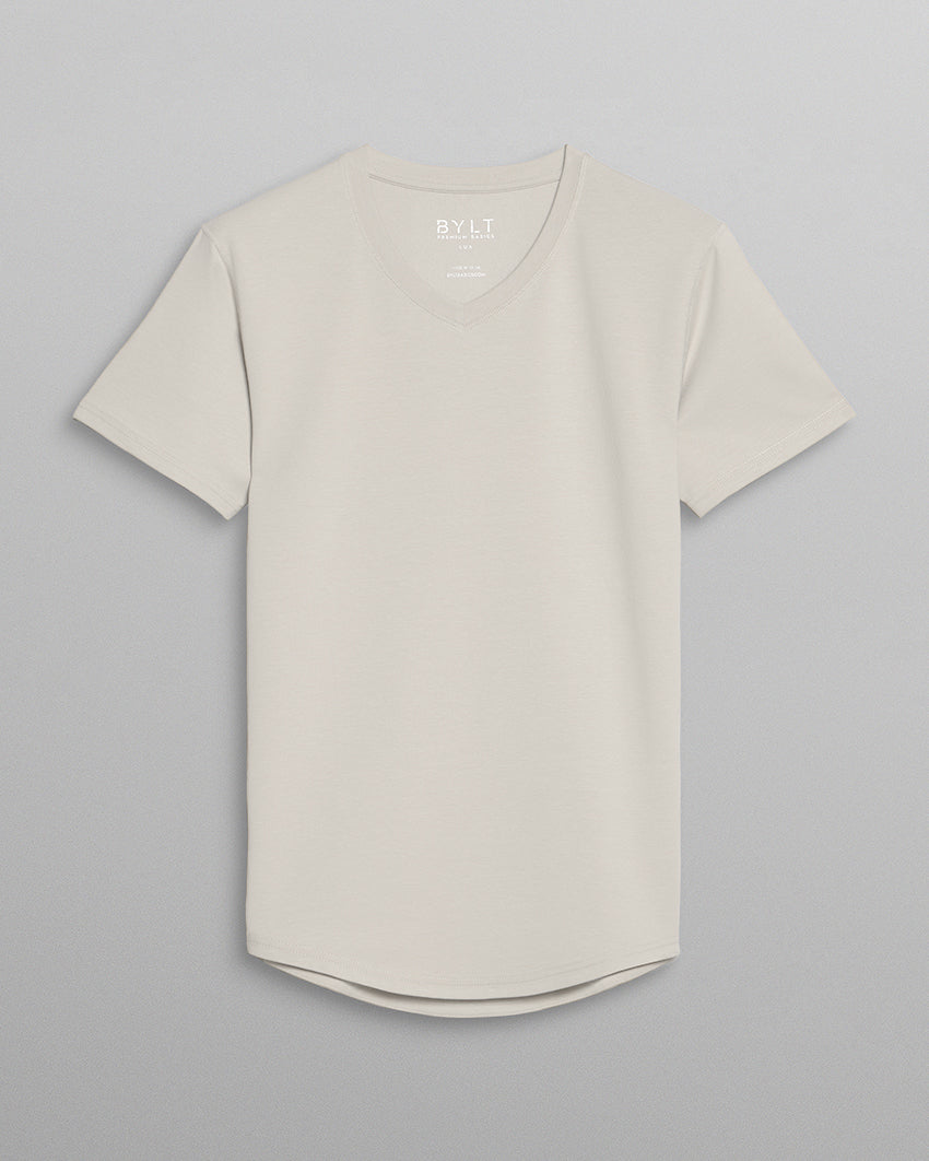 Drop-Cut V-Neck: LUX