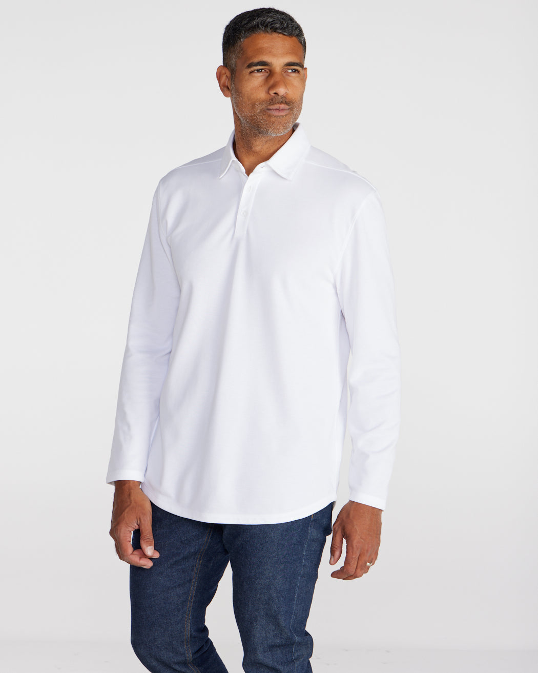 Bayside Long Sleeve Polo