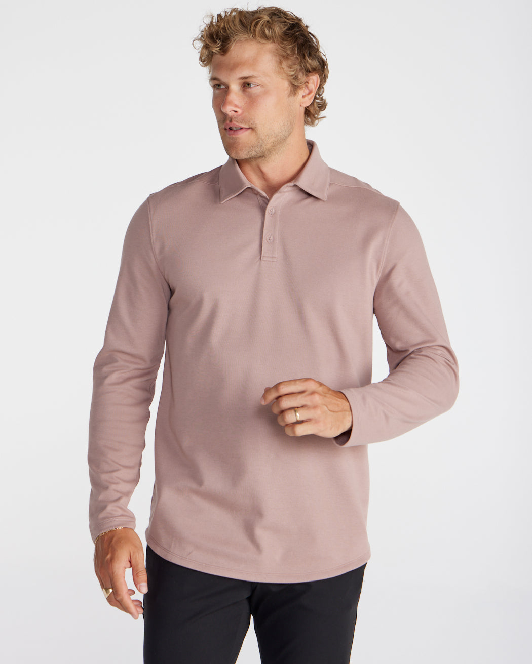 Bayside Long Sleeve Polo