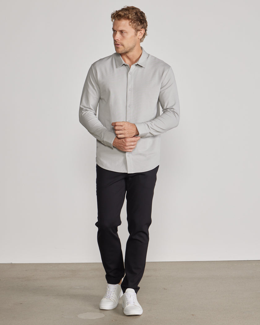LUX Long Sleeve Button Down