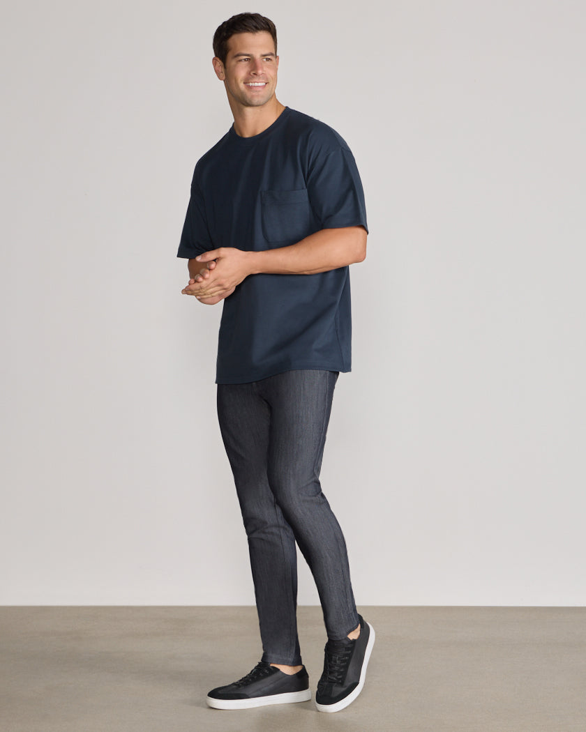 Cotton Short Sleeve Relaxed Pocket Tee