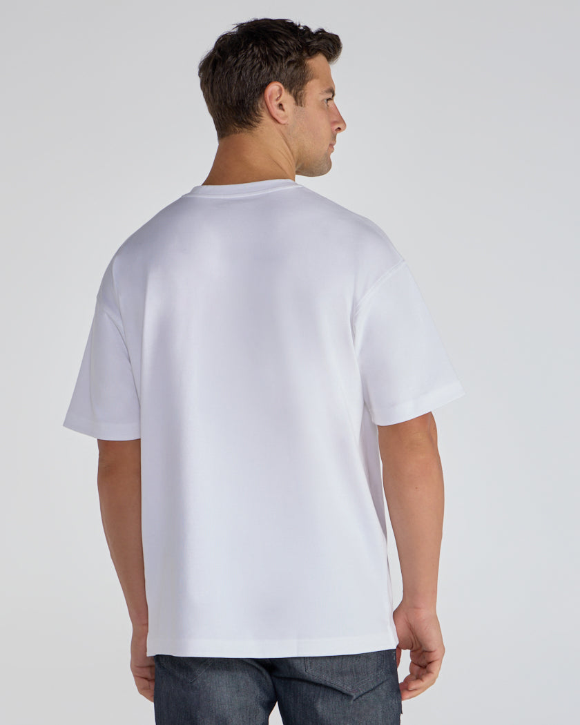 Cotton Short Sleeve Relaxed Pocket Tee