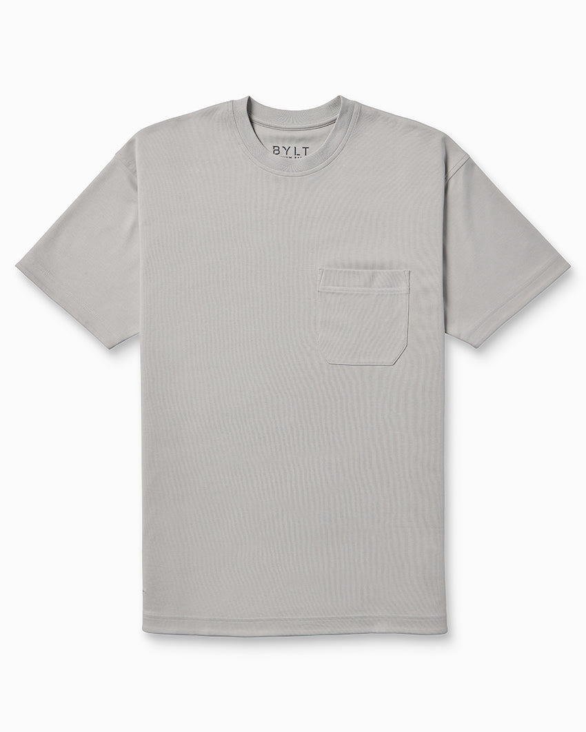 Cotton Short Sleeve Relaxed Pocket Tee