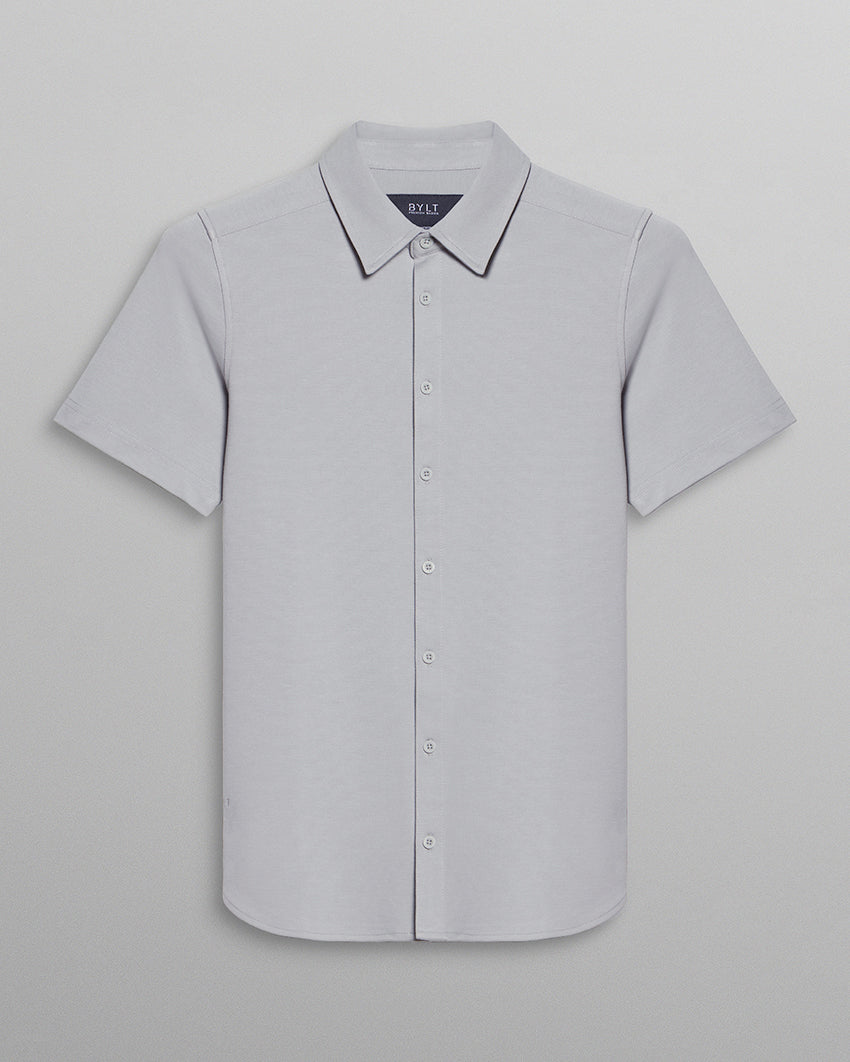 SoftBlend Short Sleeve Button Down