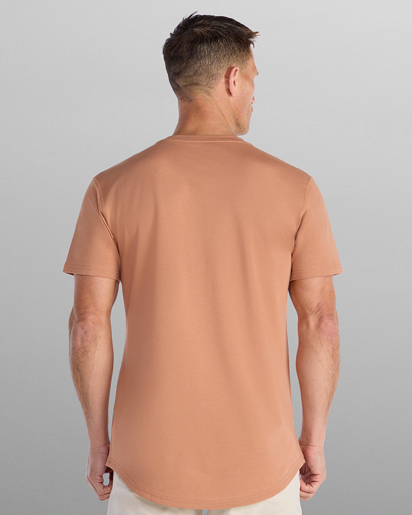 Drop-Cut V-Neck: LUX