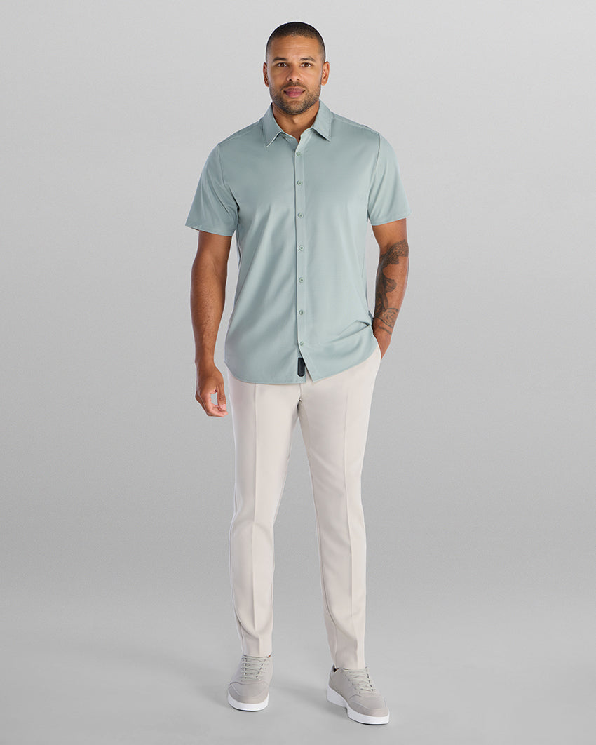 Executive Stretch 2.0 Short Sleeve Button Down - Classic