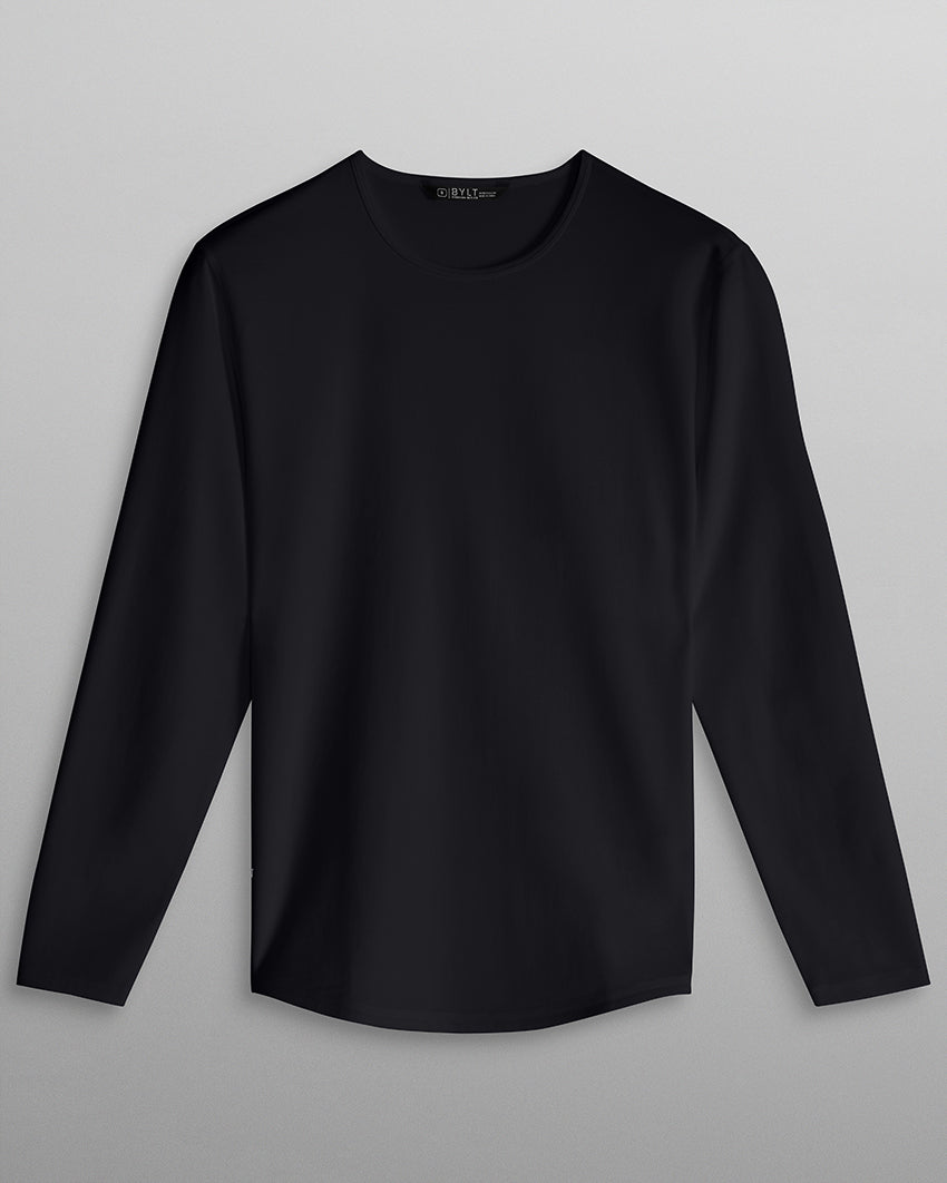Everyday Classic Fit Long Sleeve Drop-Cut