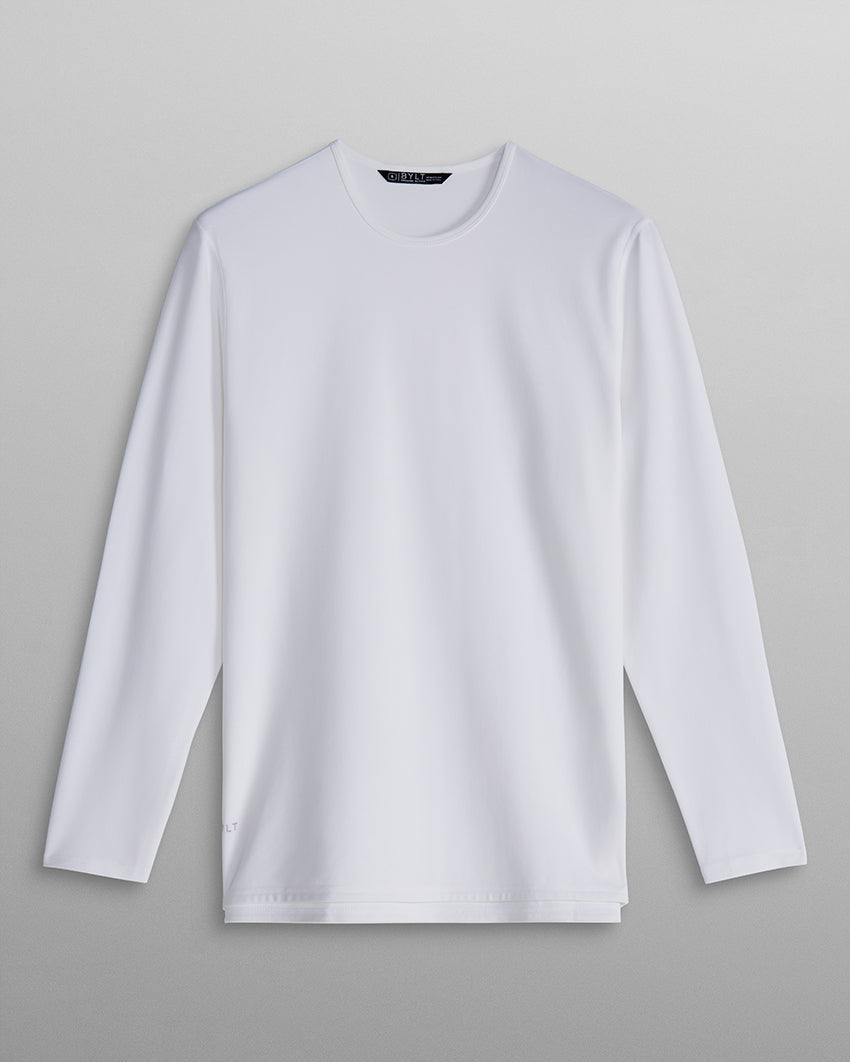 Everyday Long Sleeve Split-Hem