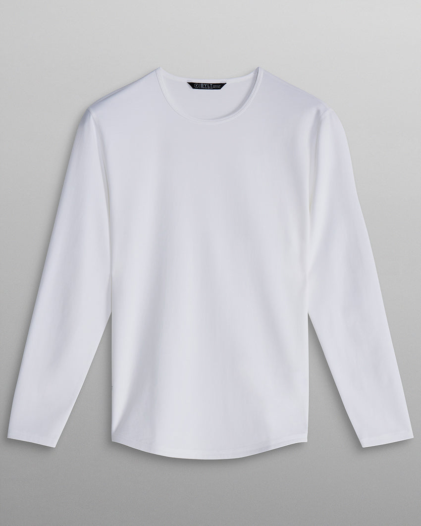 Everyday Classic Fit Long Sleeve Drop-Cut