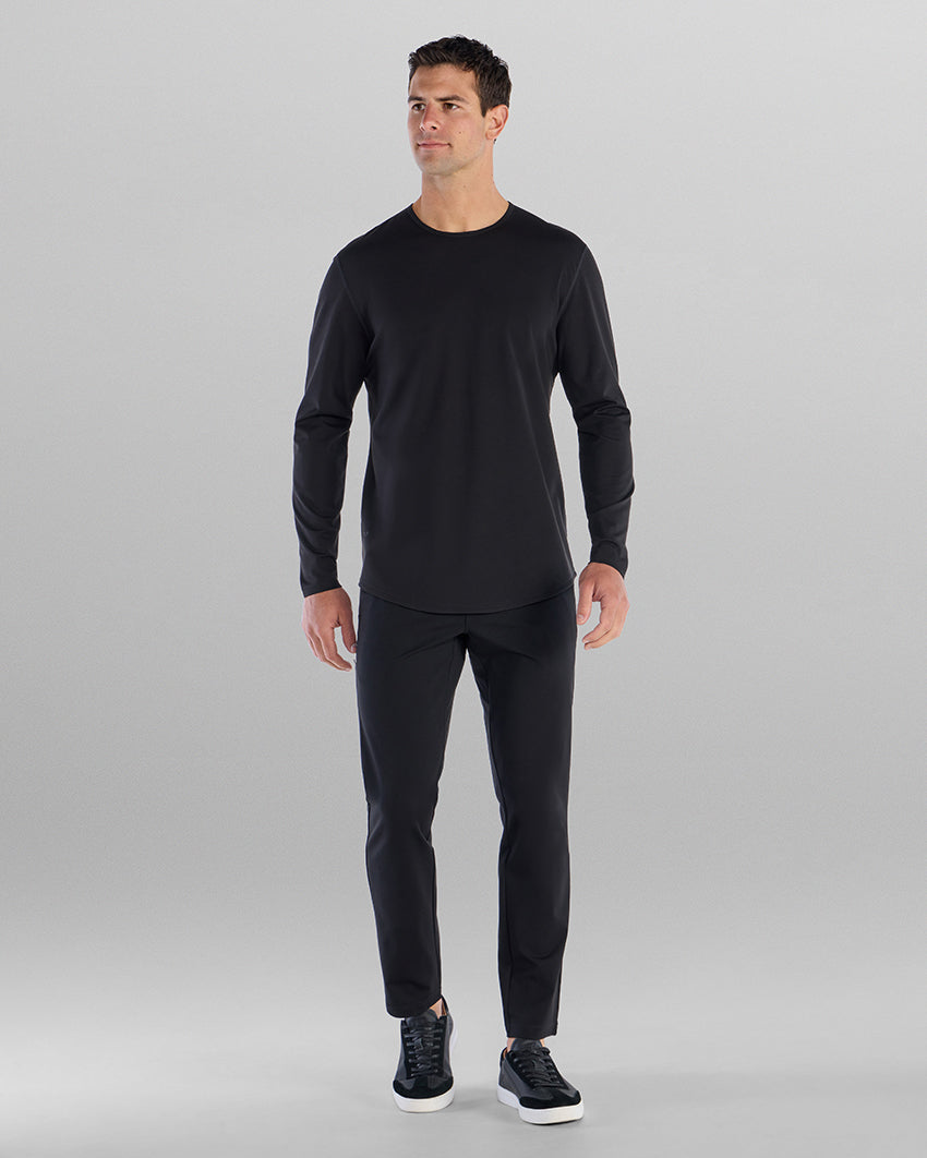 Everyday Classic Fit Long Sleeve Drop-Cut