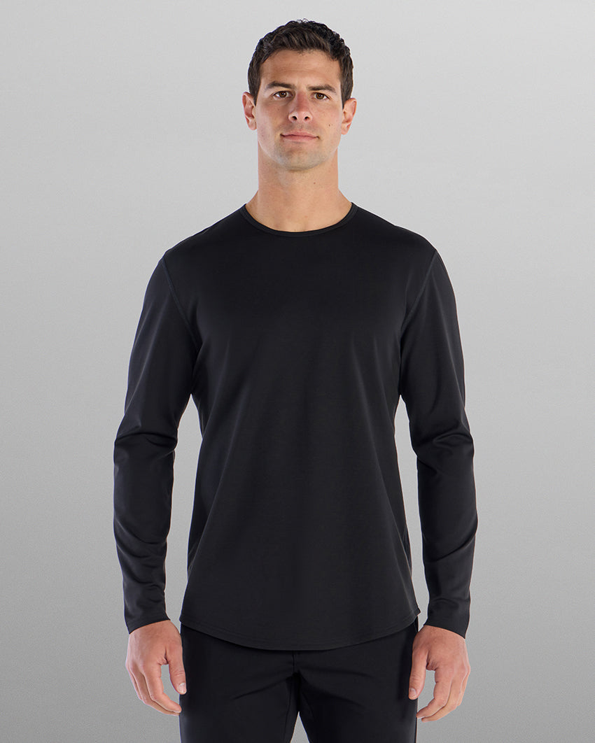 Everyday Classic Fit Long Sleeve Drop-Cut