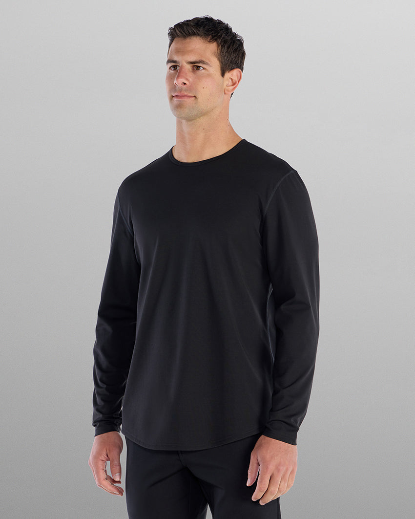Everyday Classic Fit Long Sleeve Drop-Cut
