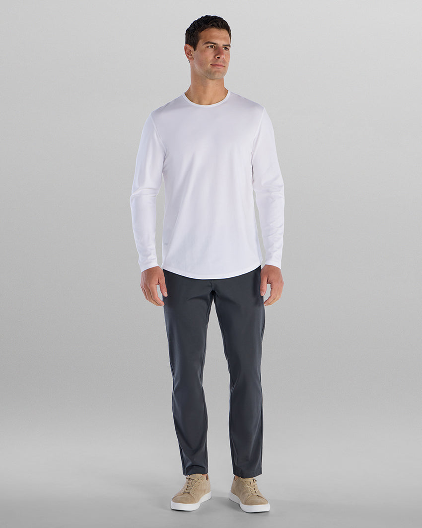 Everyday Classic Fit Long Sleeve Drop-Cut