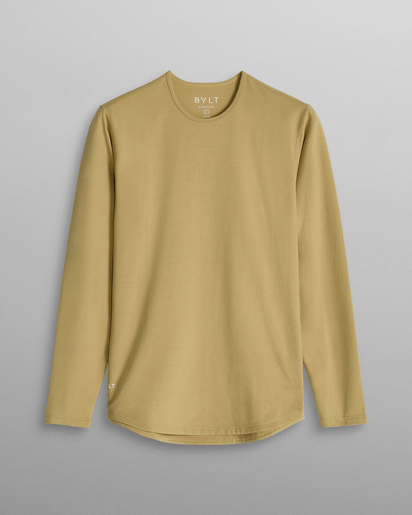 Drop-Cut Long Sleeve: BYLT Signature