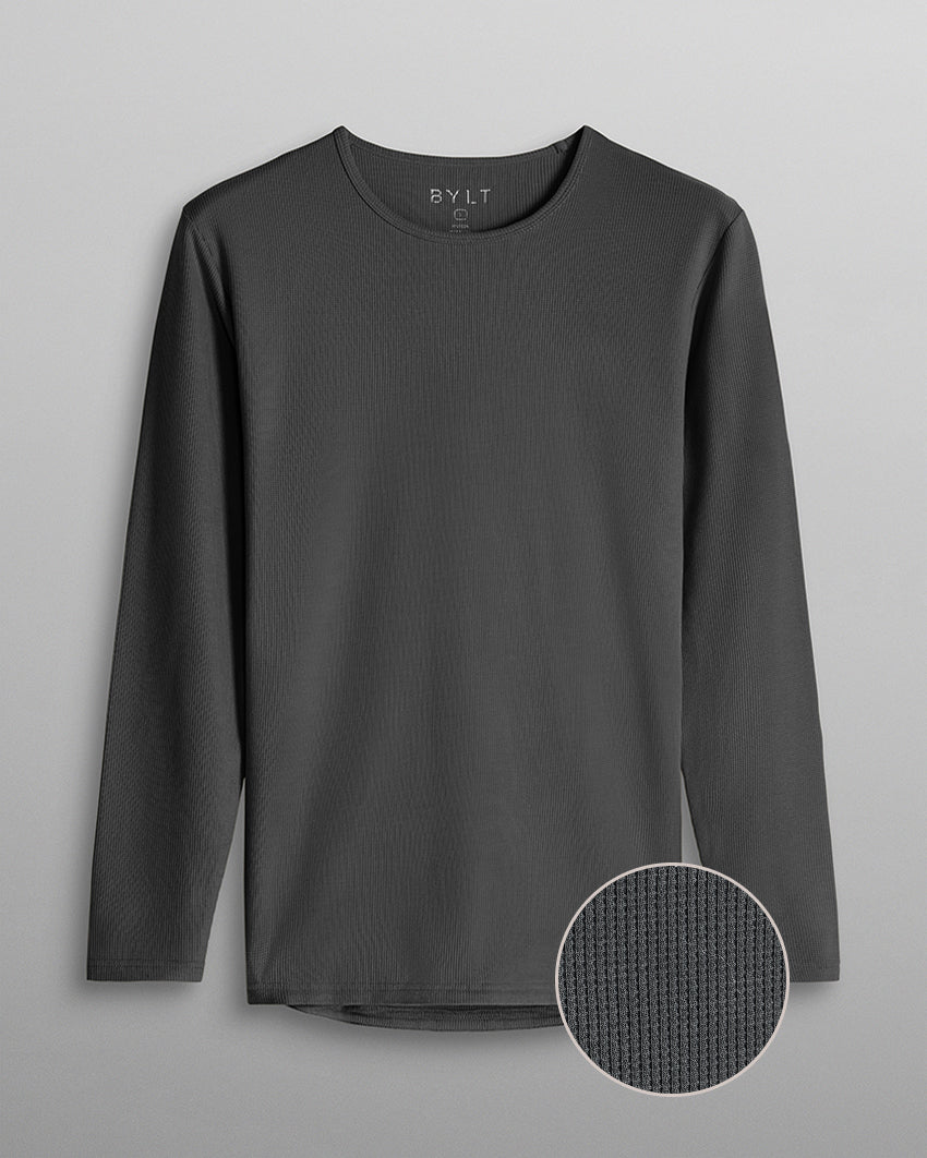 Thermal Drop-Cut Long Sleeve