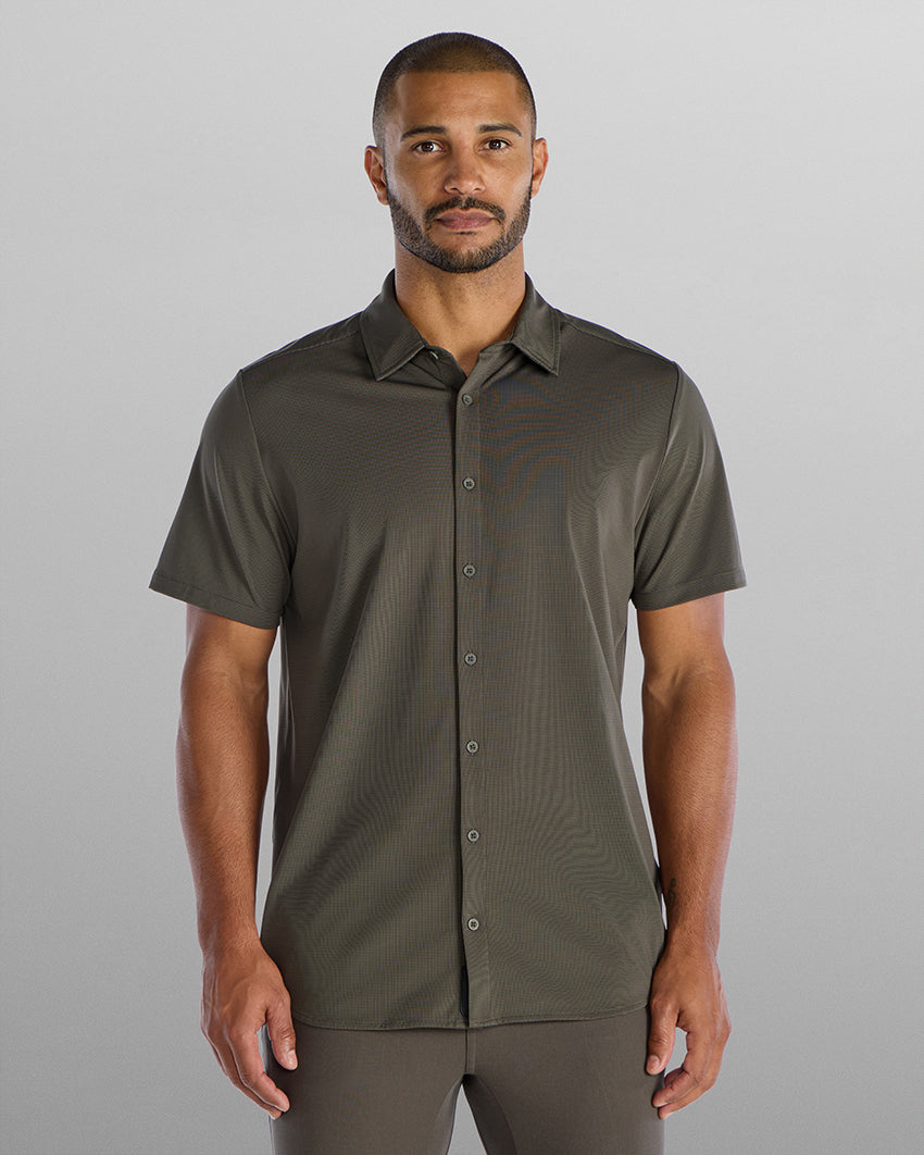 Executive Stretch 2.0 Short Sleeve Button Down - Classic
