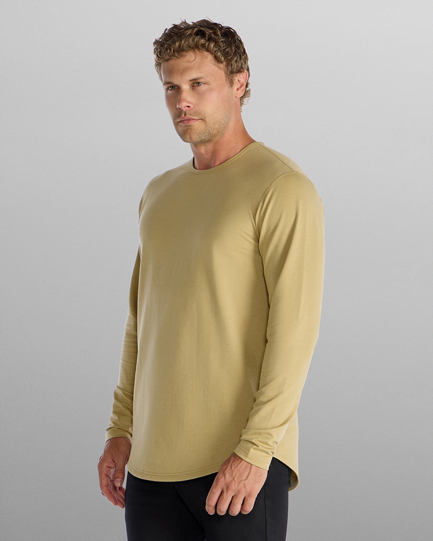 Drop-Cut Long Sleeve: BYLT Signature