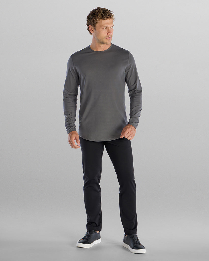 Everyday Classic Fit Long Sleeve Drop-Cut