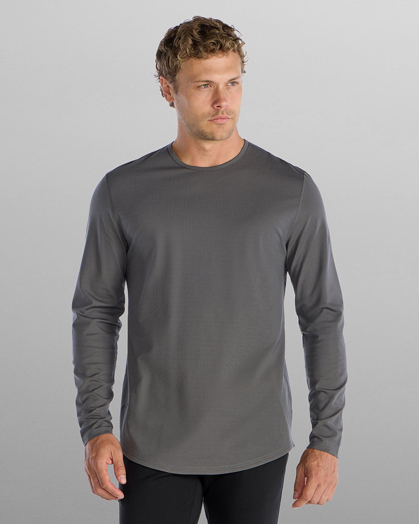 Everyday Classic Fit Long Sleeve Drop-Cut