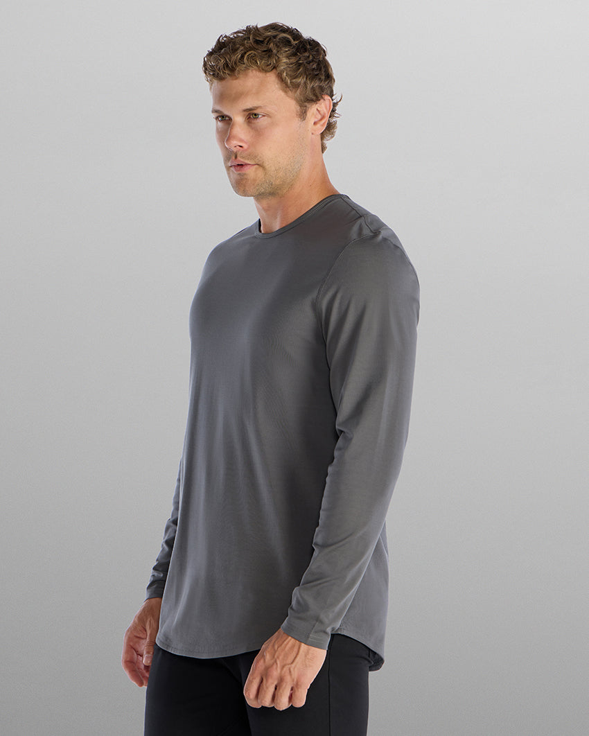Everyday Classic Fit Long Sleeve Drop-Cut
