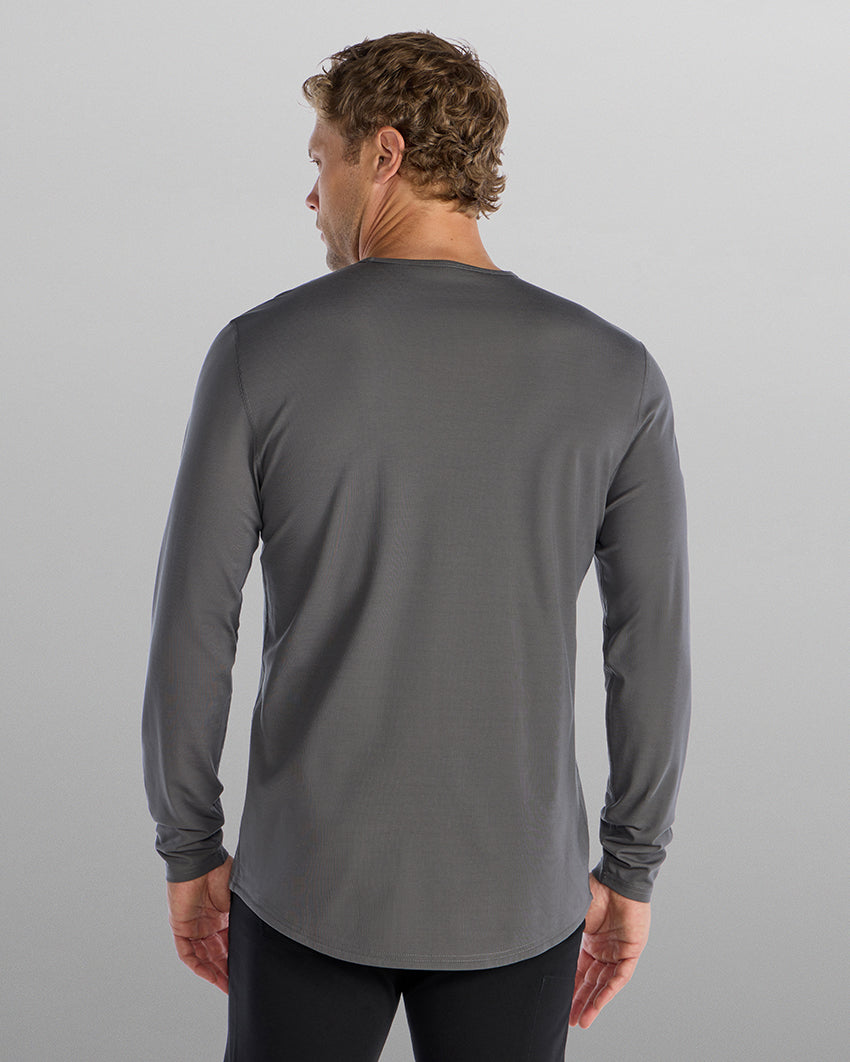 Everyday Classic Fit Long Sleeve Drop-Cut