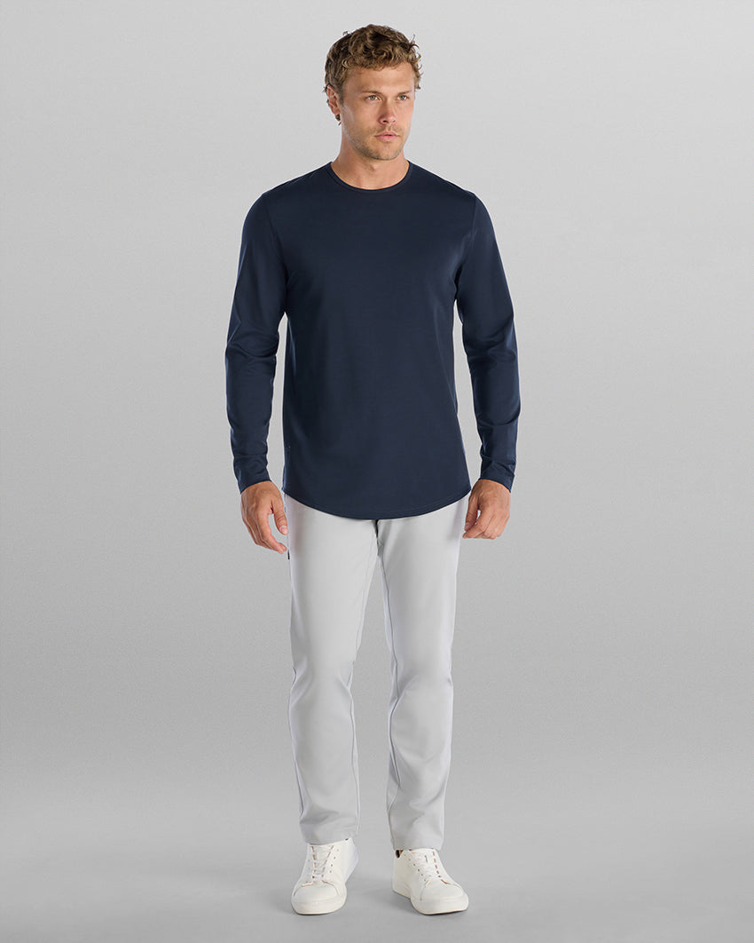 Everyday Long Sleeve Drop-Cut