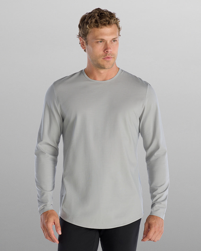 Everyday Classic Fit Long Sleeve Drop-Cut