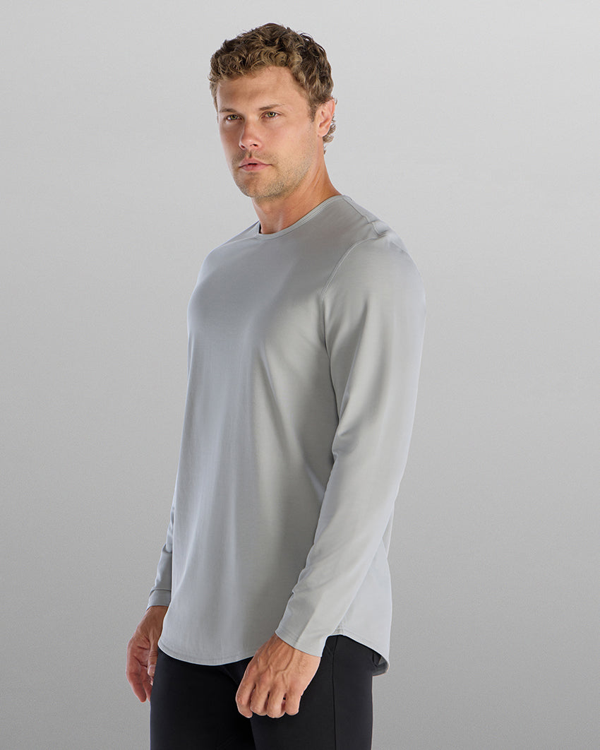 Everyday Classic Fit Long Sleeve Drop-Cut