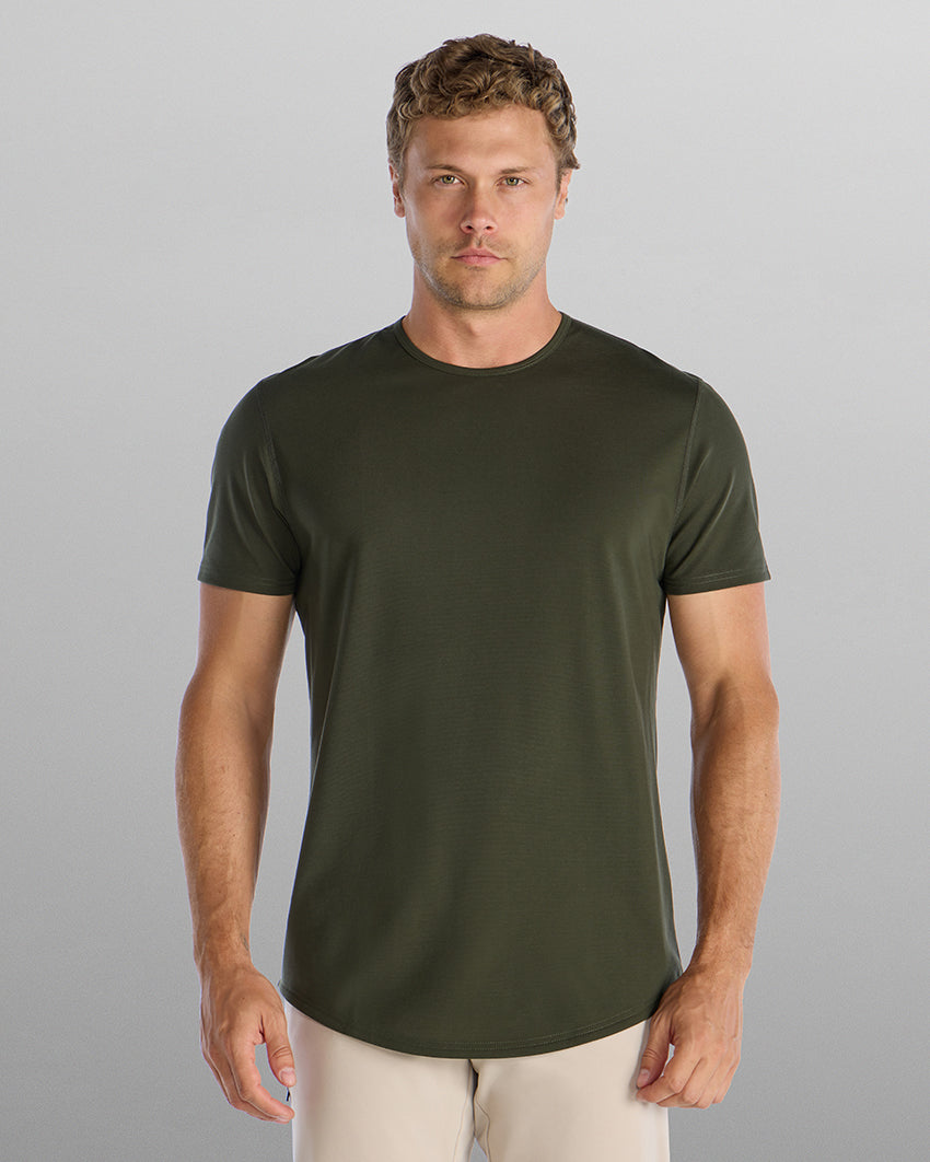 5-Item Everyday Short Sleeve Drop-Cut Bundle
