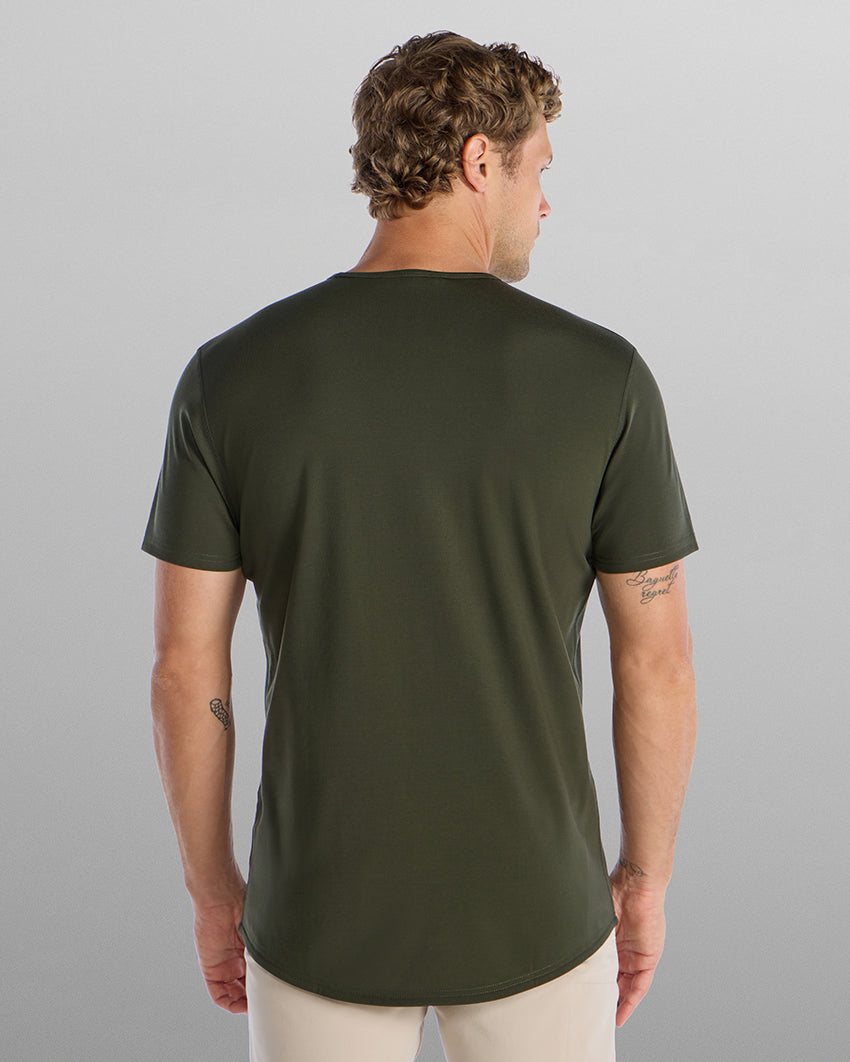 5-Item Everyday Short Sleeve Drop-Cut Bundle