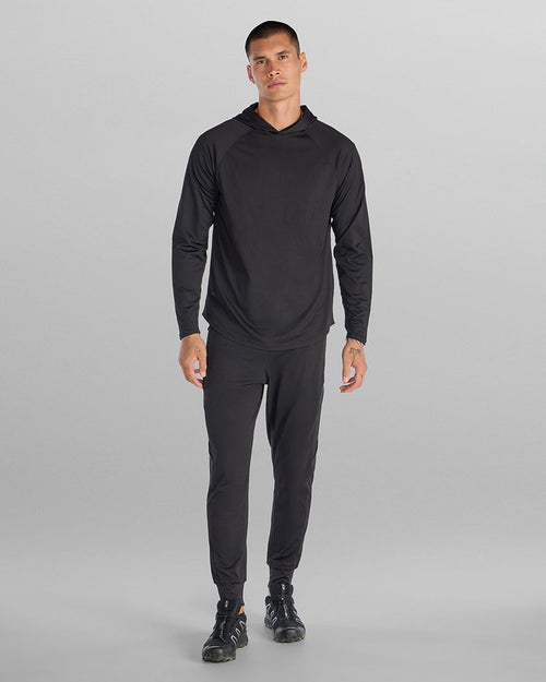 Adaptive Micro Waffle Hooded Drop-Cut