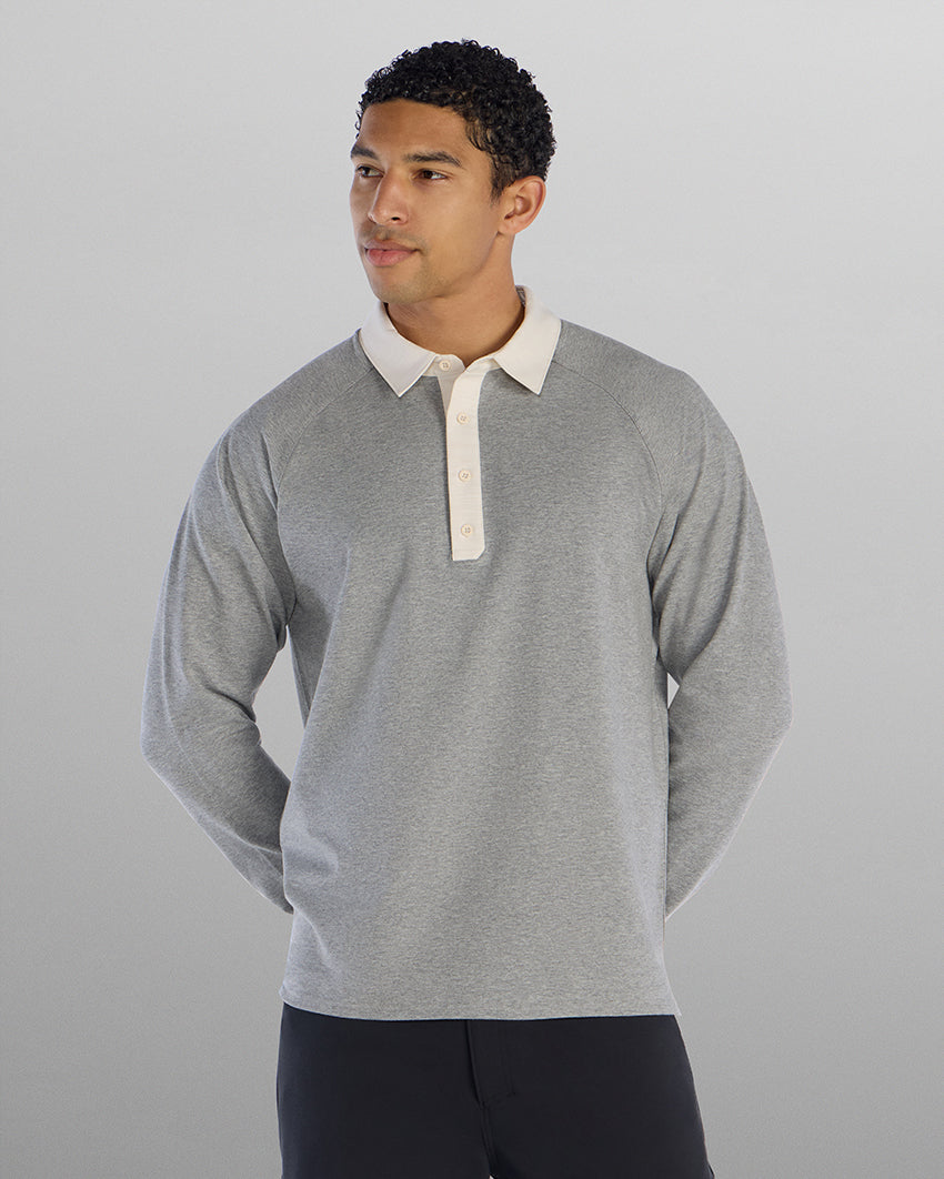 LUX Rugby Long Sleeve Polo
