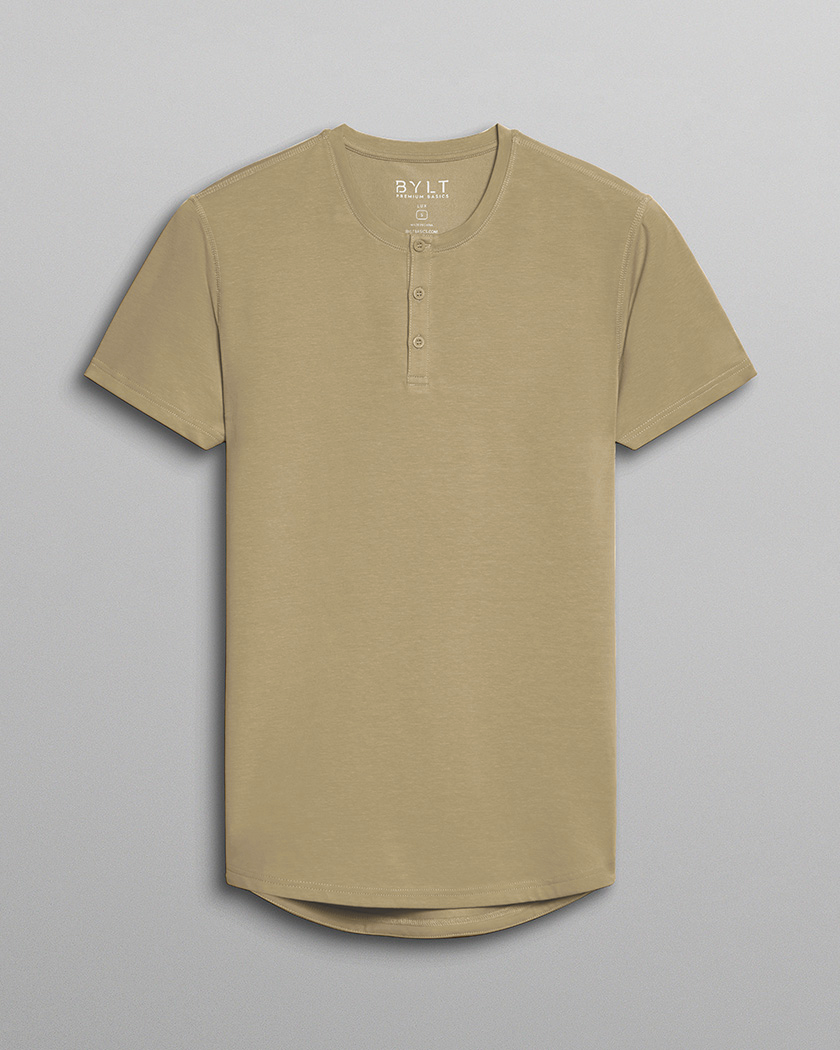Henley Drop-Cut: LUX Custom 3 Pack
