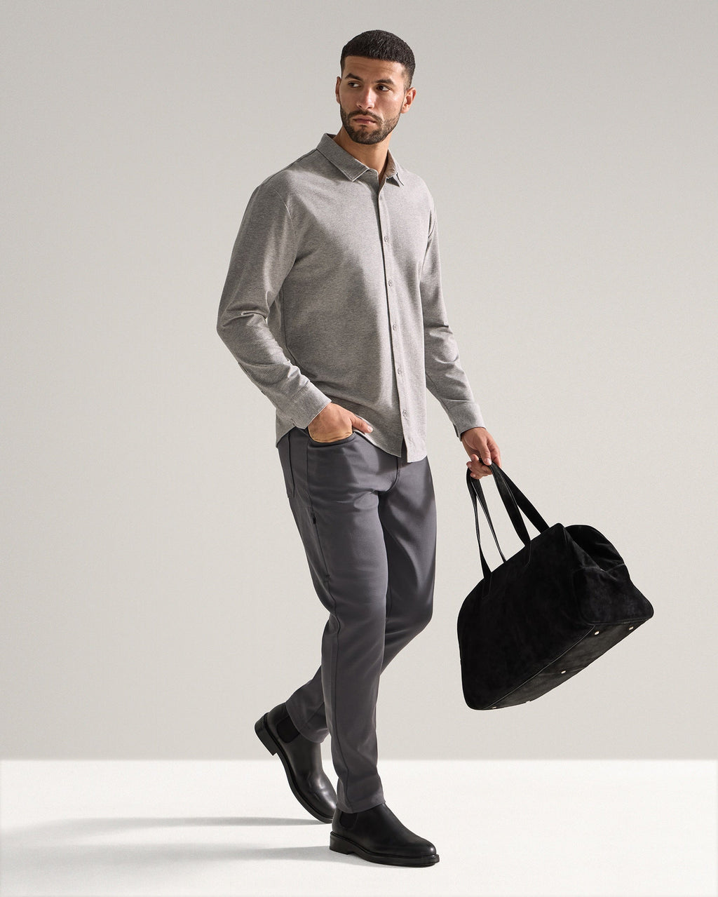 LUX Long Sleeve Button Down