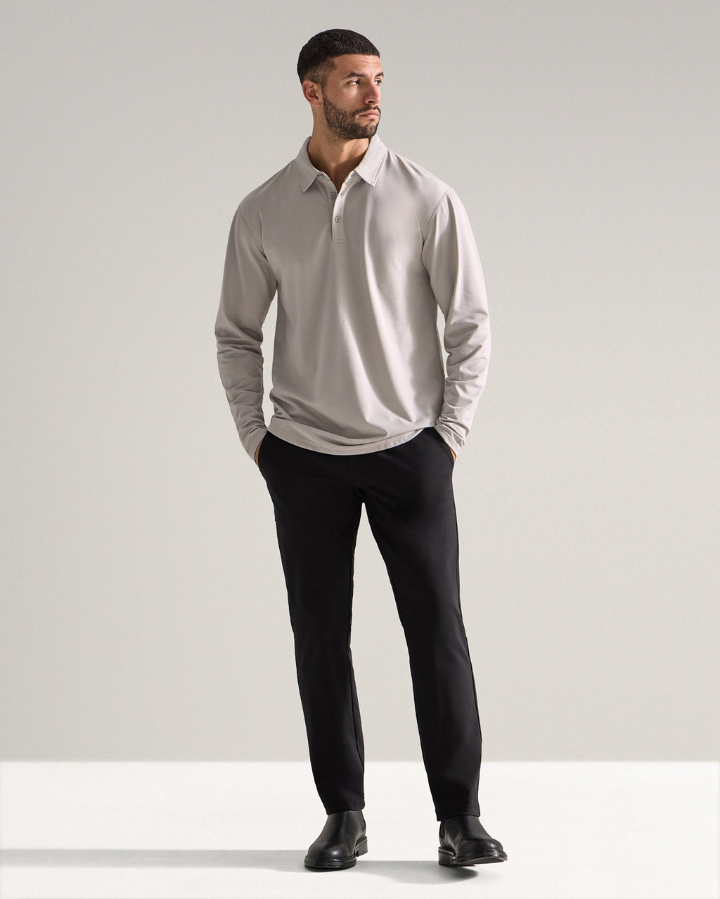 Signature Long Sleeve Polo