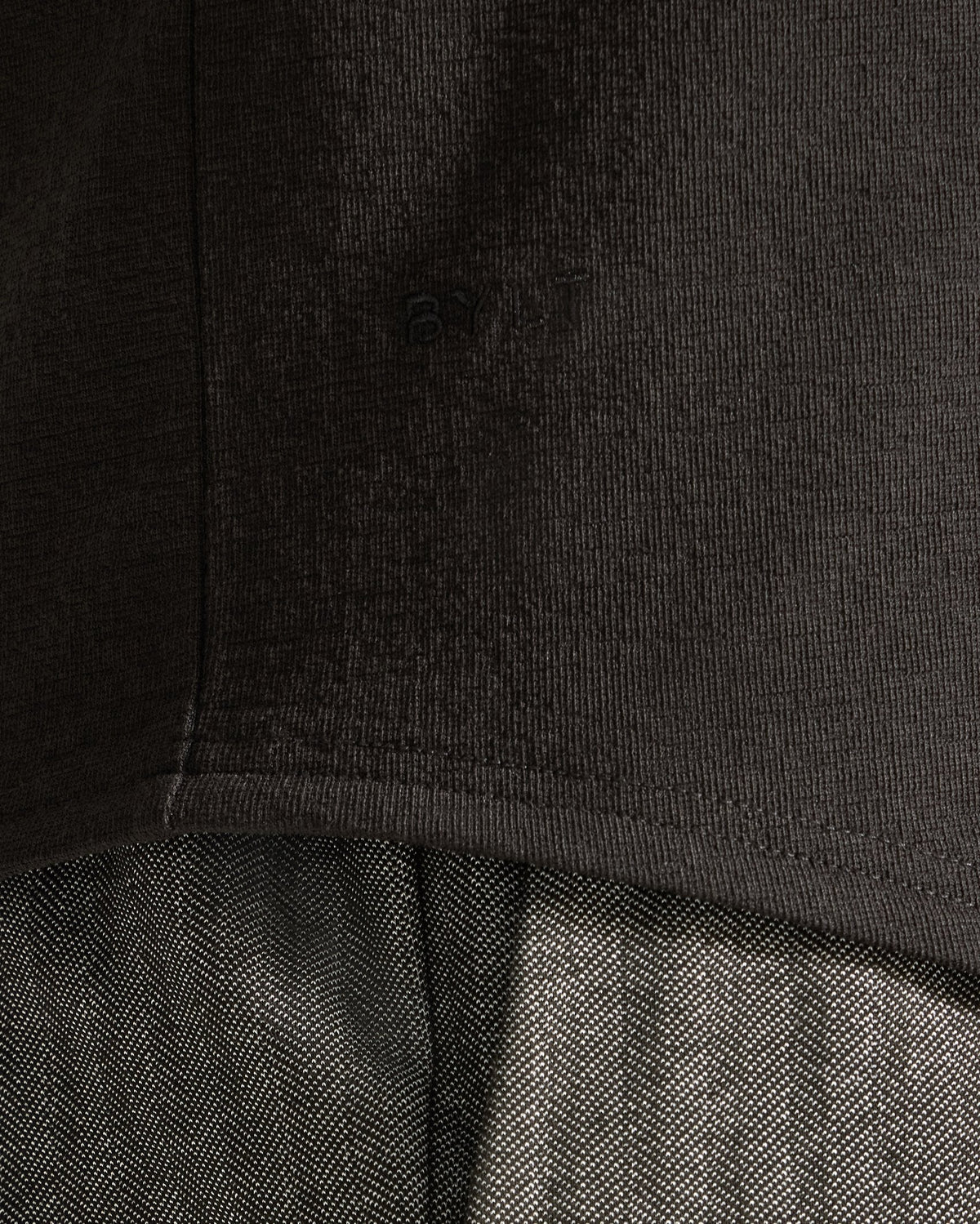 Slub Short Sleeve Drop-Cut
