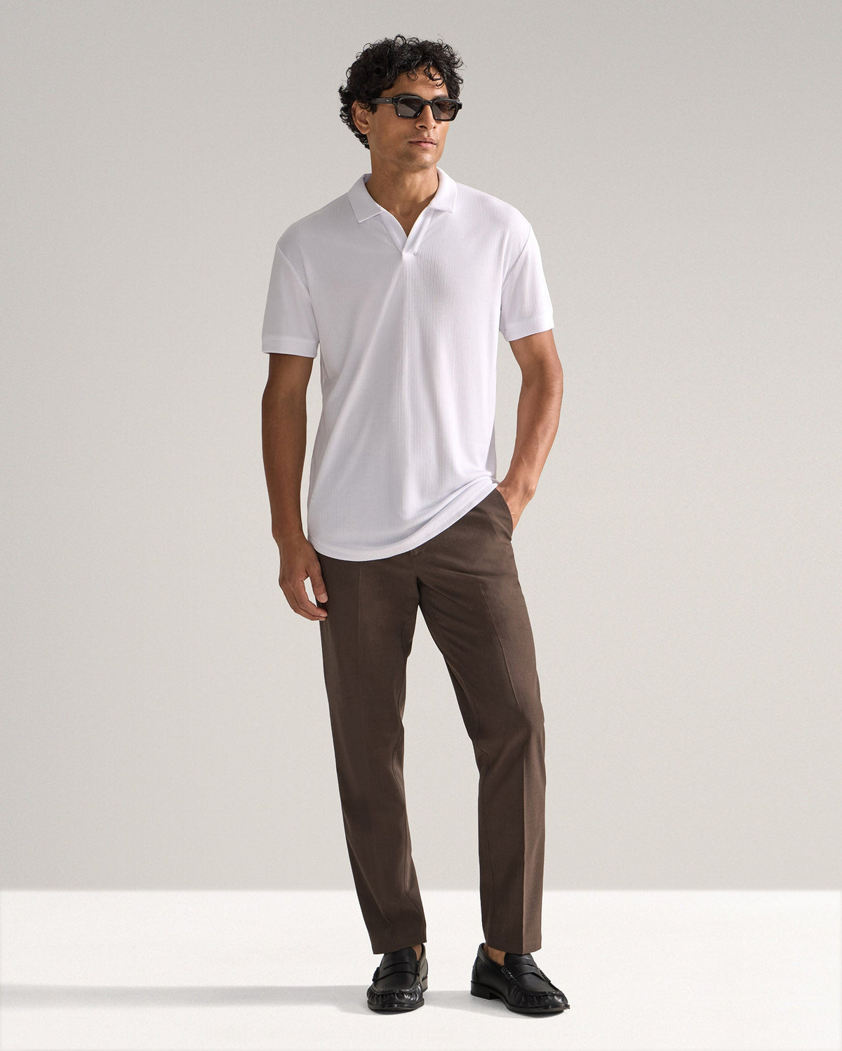 Executive Hatchweave Classic Fit Pant