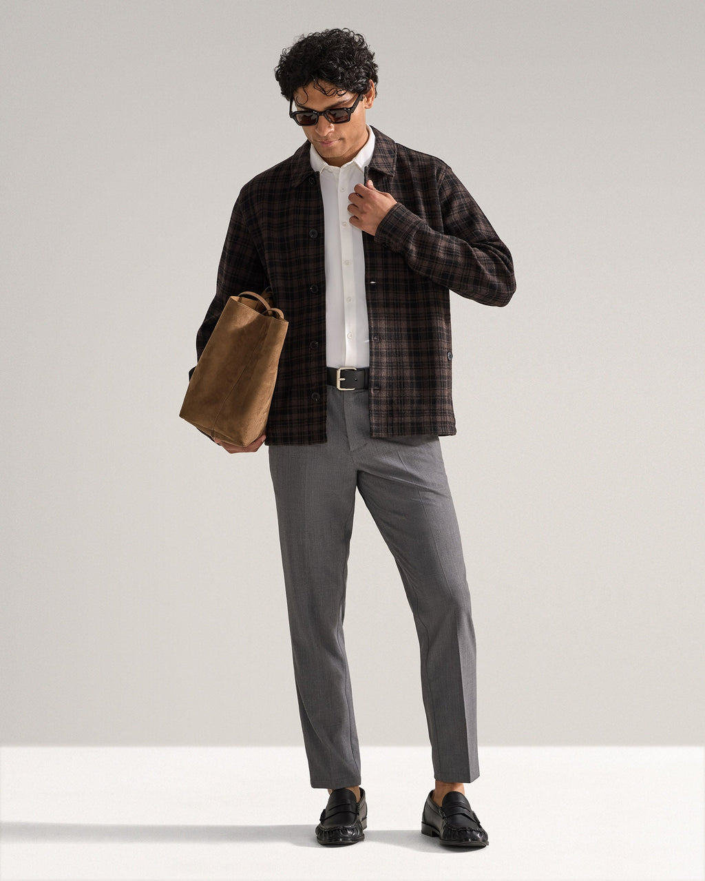 Executive Stretch Knit Classic Fit Overshirt