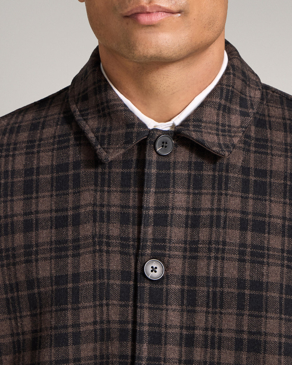 Executive Stretch Knit Classic Fit Overshirt